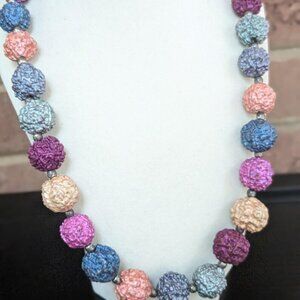 Avalaya Multicolored Necklace - Colorful Beaded Necklace, Multicolor Necklace